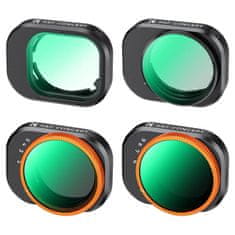 K&F Concept K&amp;F Concept komplet filtrov VND+UV+CPL za DJI Mini 4 Pro