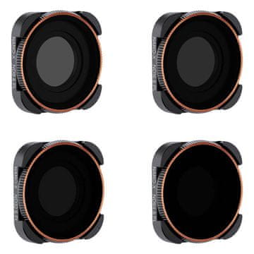 K&F Concept Komplet filtrov K&amp;F Concept ND&amp;PL (8/16/32/64) za GoPro Hero 9 / Hero 10