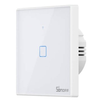 Sonoff Svetlobno stikalo na dotik WiFi + RF 433 Sonoff T2 EU TX (1-kanal) nova različica