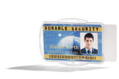 Durable Ovitek za 2 magnetni kartici 54x87mm, 10 kos