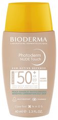 Bioderma Tonirani fluid za mešano do mastno kožo Photoderm Nude Touch Mineral SPF 50+ (Fluid) 40 ml (Odtenek Gold)