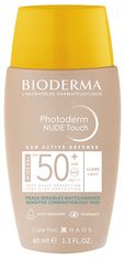 Bioderma Tonirani fluid za mešano do mastno kožo Photoderm Nude Touch Mineral SPF 50+ (Fluid) 40 ml (Odtenek Gold)