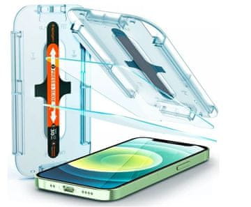 Spigen tR EZ Fit steklo za iPhone 12 mini (AGL01811)