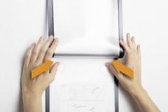 Durable Okvir DURAFRAME WALLPAPER A4, srebrn 1 kos