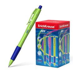 Erich Krause Kemični svinčnik JOY Neon 0,7, moder, 50 KOS