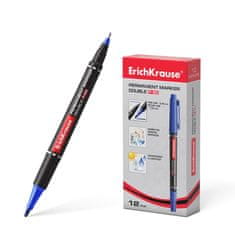 Erich Krause Dvostranski marker P-80, moder, 12 KOS