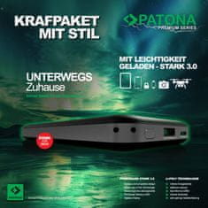 PATONA Premium Powerbank Stark 3.0 PD20W 10.000mAh, USB-C