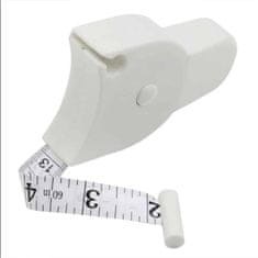 Netscroll Zložljivi dvostranski šiviljski meter, merilni trak za merjenje telesa in blaga za šivanje, popoln za krojače, nakupovanje oblačil preko interneta, fitnes in spremljanje hujšanja, MeterTape