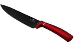 Berlingerhaus Komplet nožev z magnetnim držalom 6 kosov Burgundy Metallic Line BH-2886