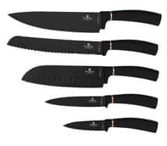 Berlingerhaus Komplet nožev z magnetnim držalom 6 kosov Black Rose Collection BH-2884