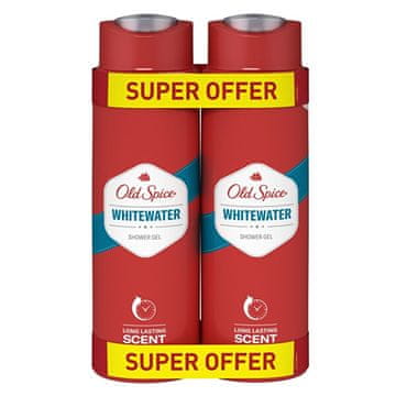 Gel za tuširanje WhiteWater Duo 2 x 400 ml