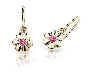 Cutie Jewellery Zlati otroški uhani C1736-10-X-1