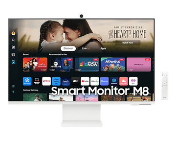 Samsung M8 M80D monitor, 81,28cm (32), VA, 16:9, 3840x2160, HDMI, USB-C, Wi-Fi (LS32DM801UUXDU) - odprta embalaža