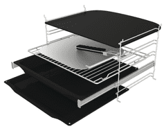 Gorenje GO66E Pizza350C vgradna pečica, črna