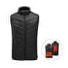 Unisex grelni brezrokavnik, brezrokavnik ima 4 grelne elemente, nastavljive temperature, USB polnjenje, idealen za aktivnosti na prostem v mrzlem vremenu, šport, ribarjenje, lov, HeatingVest, M