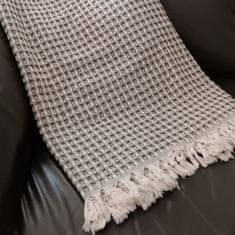 MIABELLA Pregrinjalo WAFFLE 150x200, siva