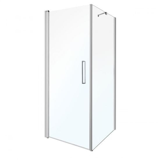 KERRA Tuš kabina Monica 90x90x190 cm, krom profili, prozorno steklo 6mm