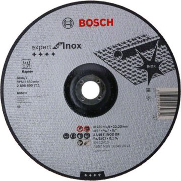 shumee KONVEKSNI DISK T27 230*22*1,9 BOSCH RAPIDO