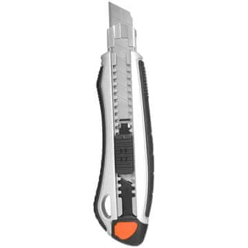 shumee NOŽ, NOŽ Z ODLOMLJIVIM REZILOM ALU-6X PREMIUM 18 MM + 6 REZIL - E-400-0416