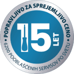 Možnost popravila produkta za naslednjih 15 let