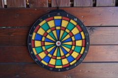 Kubisport Mehka tarča 45 cm - 6 kosov puščic s plastičnimi konicami