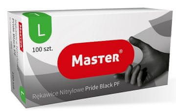 shumee BLACK MASTER PRIDE NITRILNE ROKAVICE VEL. L