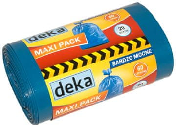 SOLID MAXI PACK VREČE ZELO MOČNE MODRE 60L A20