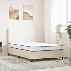 Vidaxl Vzmetica iz spominske pene 200 x 140 x 17 cm mehka