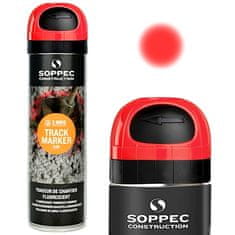 shumee SOPPEC GEODEZIJSKI MARKER SLEDI V SPREJU RDEČ 500ML
