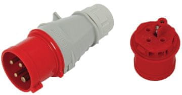 shumee PRENOSNI IZOLIRNI VTIČ 16A 400V 3P+Z IP44 - EX-TWT-104