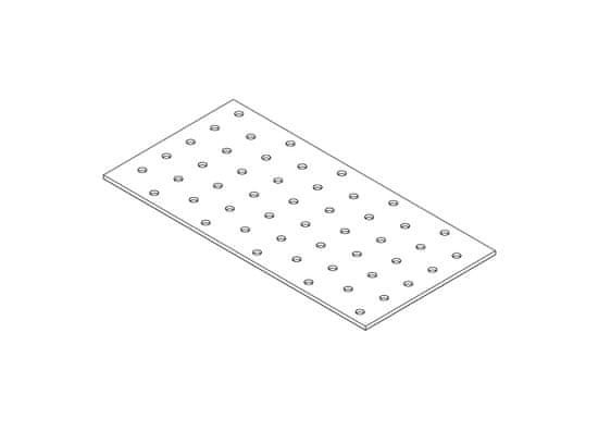 shumee MONTAŽNA PLOŠČA 1200*40*2,0MM