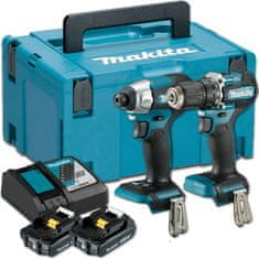 Makita KOMBINIRANI KOMPLET LI-LON 18V LXT DDF487+DTD157 2*2.0AH