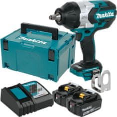 Makita 1/2'' AKUMULATORSKI UDARNI KLJUČ 1000NM 18V 2*5.0AH LI-ION