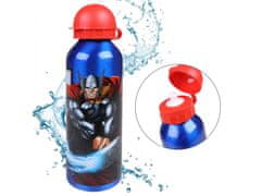MARVEL COMICS MARVEL Avengers Aluminijasta Steklenica, Temno Modra 500 ml 