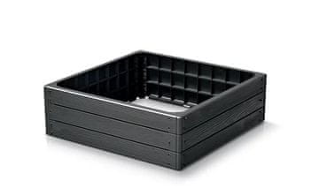 shumee BASE WOODY IBWS TRÄDGÅRDSRAMM 756X756X250MM - ANTRACIT - PP-IBWS