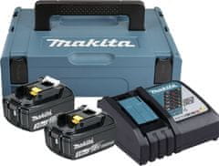 Makita 18V NAPAJALNIK MAKPAC 2*3,0AH BL1830B+DC18RC