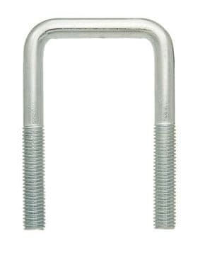 shumee U-vijak tip C M8*28*58 (3/4'') pocinkan, navoj 25 mm - KR C8*28