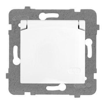 shumee HERMETISK ENKEL UTTAG MED/UNDER VIT ROSA - E+PL-66604