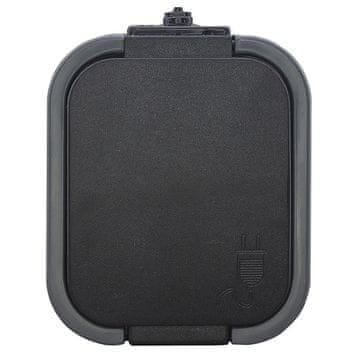 shumee B2 ENOJNA VTIČNICA N/TZ/U IP54 SIVA/ČRNA - E+9001581