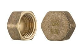 Invena MEDENINASTI KONEKTORSKI KAPA 1/2''