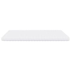 Vidaxl Vzmetnica iz pene bela 160x210 cm 7-conska trdota 20 ILD