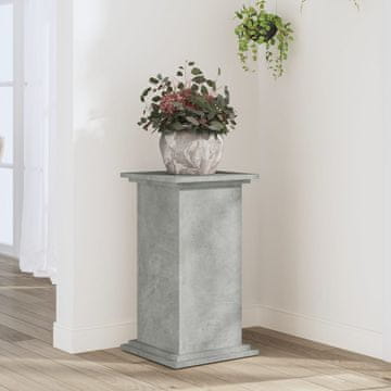 Vidaxl vidaXL Stojalo za rastline betonsko sivo 33x33x60 cm