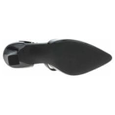 Marco Tozzi Salonarji elegantni čevlji črna 38 EU Black Patent