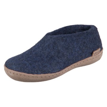 GLERUPS Copati mornarsko modra Denim Lammwollfilz