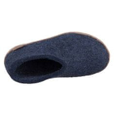 GLERUPS Copati mornarsko modra 29 EU Denim Lammwollfilz