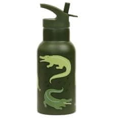 A Little Lovely Comp Termo steklenička 350ml, Crocodiles