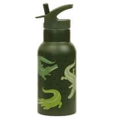 A Little Lovely Comp Termo steklenička 350ml, Crocodiles