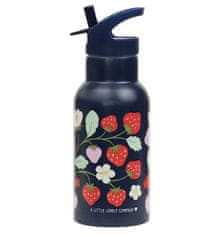 A Little Lovely Comp Termo steklenička 350ml, Strawberries