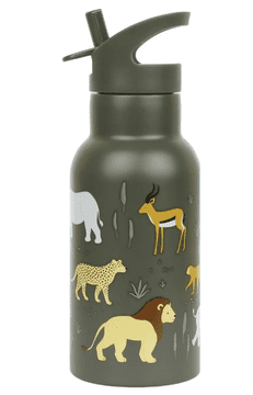 A Little Lovely Comp Termo steklenička 350ml, Savanna