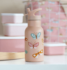 A Little Lovely Comp Termo steklenička 350ml, Butterflies
